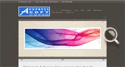 Desktop Screenshot of aexpresscopy.com